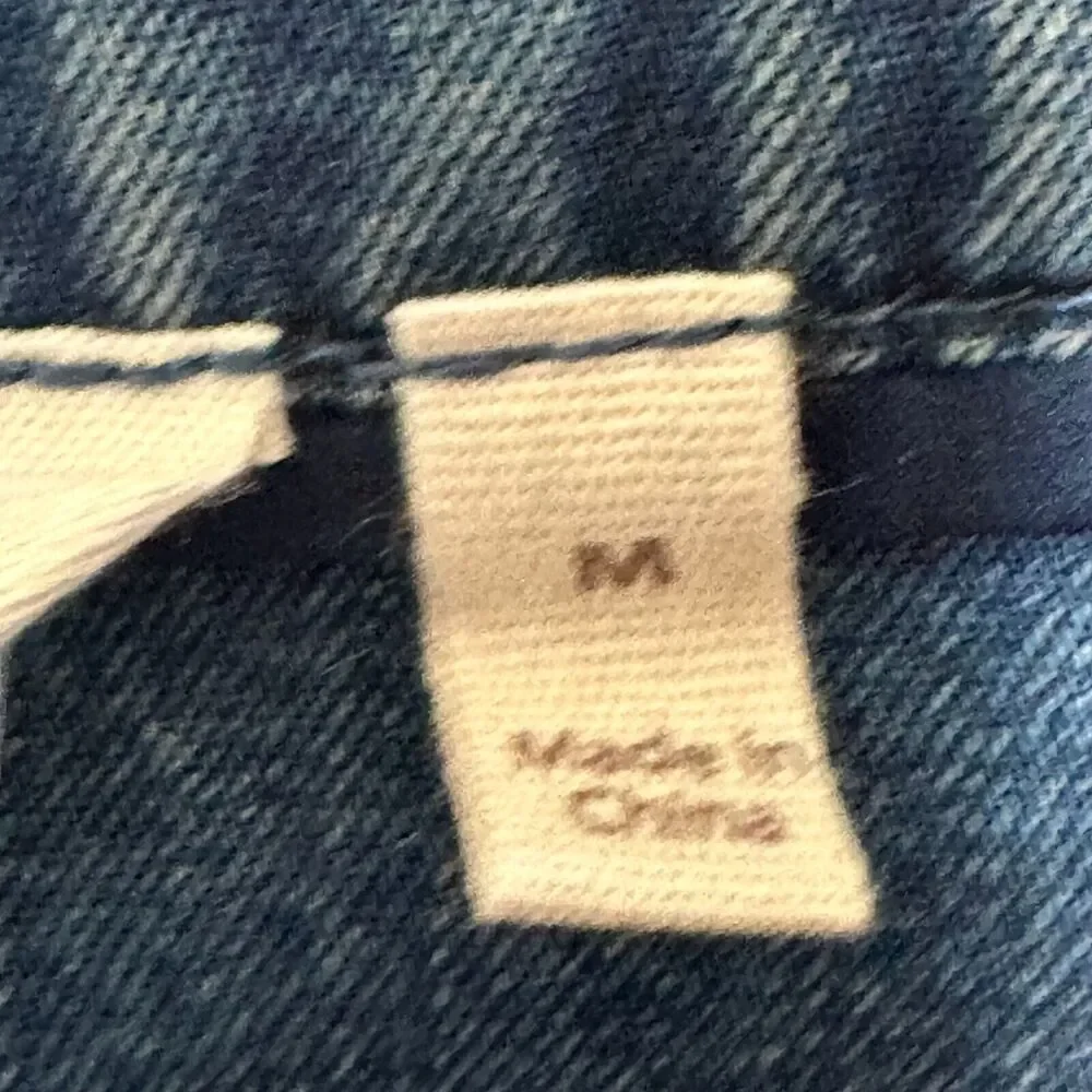 Soft Surroundings Positano Getaway Womens Shift Dress Medium Blue Denim‎ NWT - Picture 11 of 12